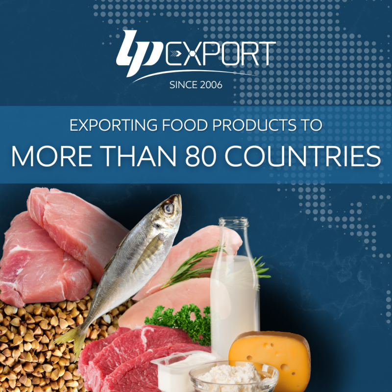 LP Export has exported to more than 80 countries!